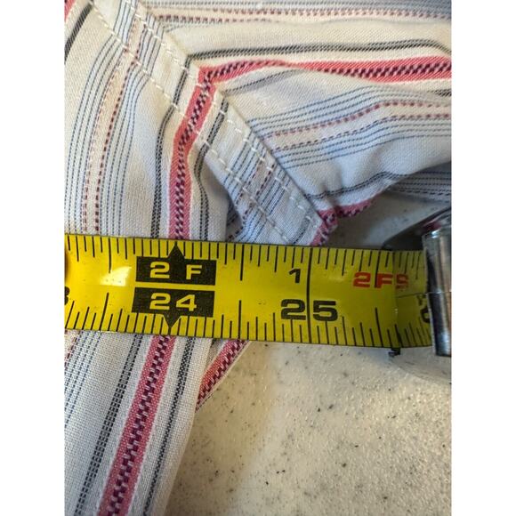 Tommy Bahama Men's XL Bold Striped Long Sleeve Shirt Button Cotton Island B21 - Picture 6 of 7